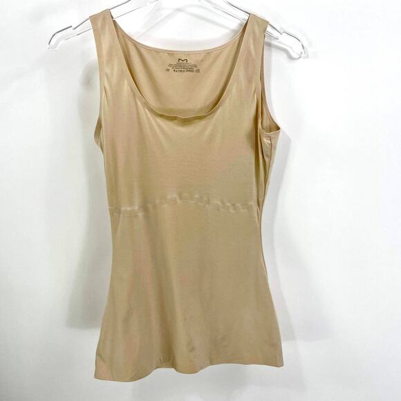 MAIDENFORM Nude Shapewear Under Shirt Tank Top - Picture 1 of 9
